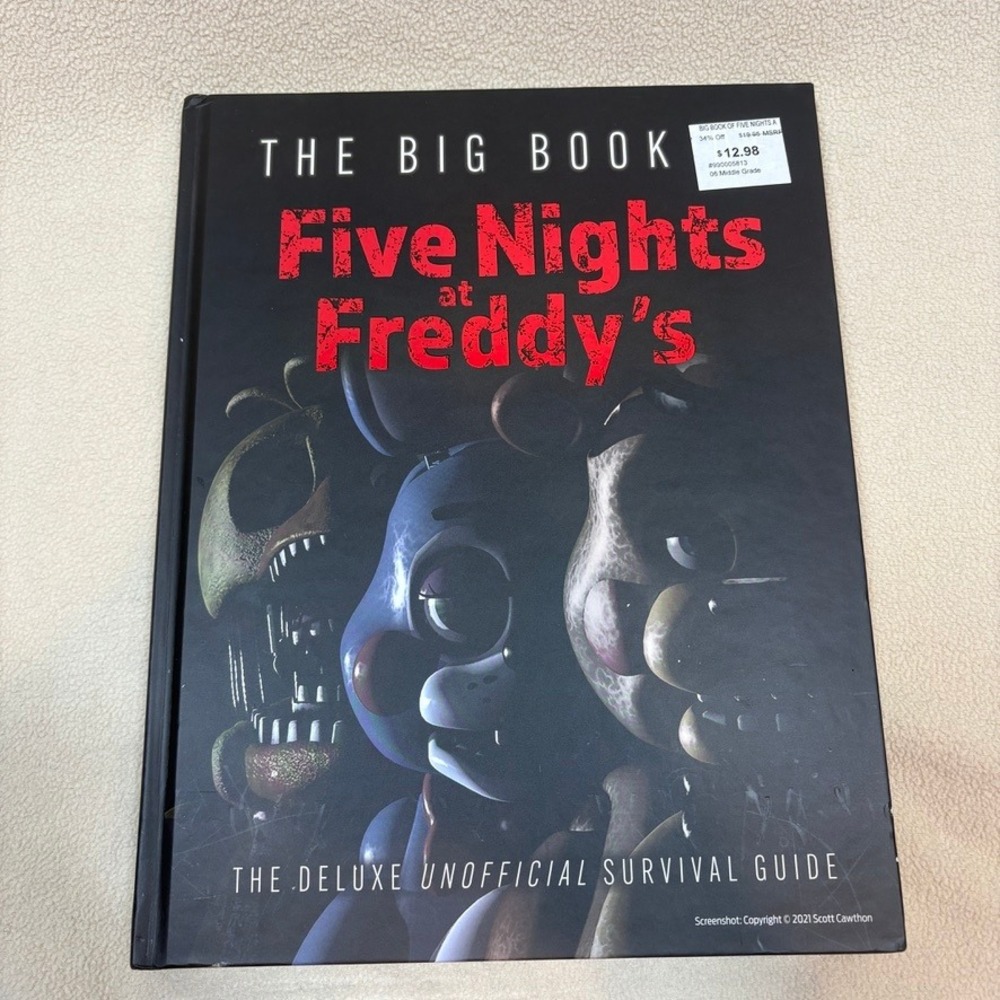 The Big Book of Five Nights at Freddys Deluxe Unofficial Survival Guide HC